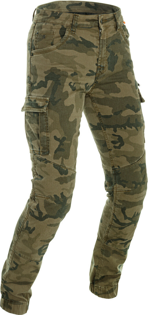 Richa Apache Camo Dames Motorfiets Jeans olijfcamouflage 32 Figuur 1
