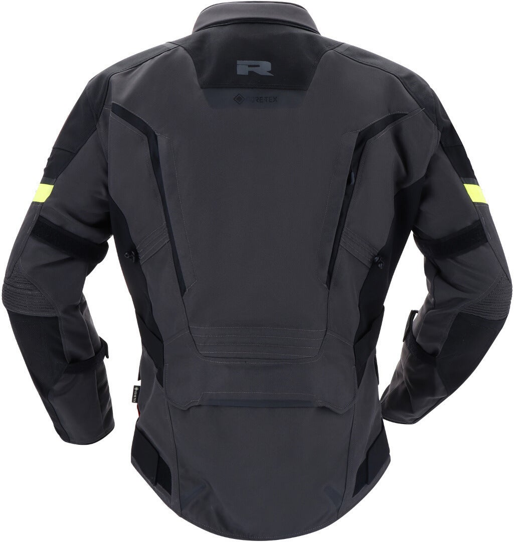 Richa Cyclone 2 Gore-Tex waterproof Motorcycle Textile Jacket dark grey/black/yellow M Figure 3