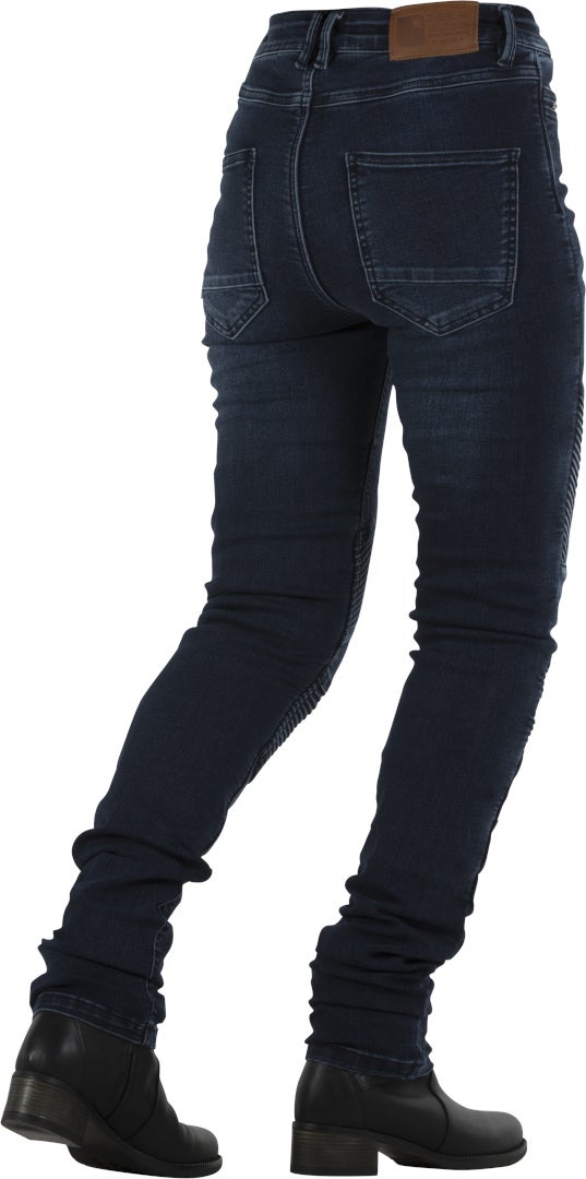 Overlap Stradale Damer motorcykel jeans Mörkblå 28 Figur 2