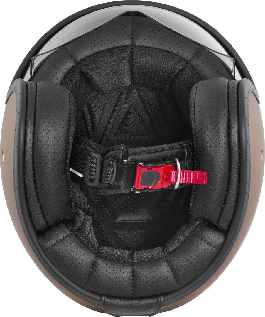 Bogotto H589 Solid Jet Helmet Hnědý mat S (55/56) Obrázek 4