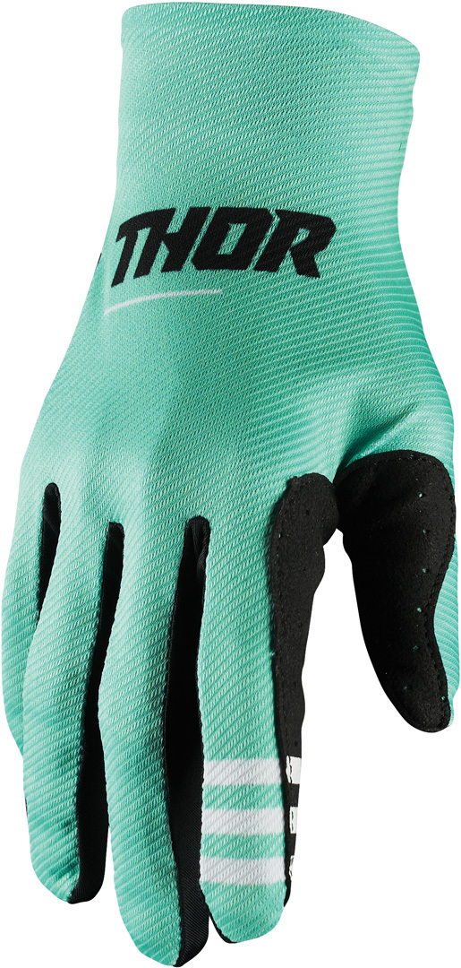 Thor Agile Plus Motocross Handsker turkis/sort M Figur 1
