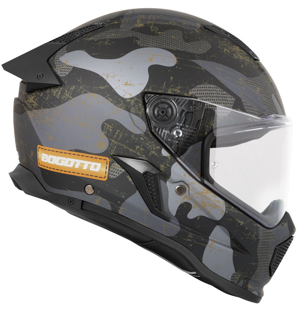 Bogotto Rapto Camo Helmet black matt/grey M (57/58) Figure 19