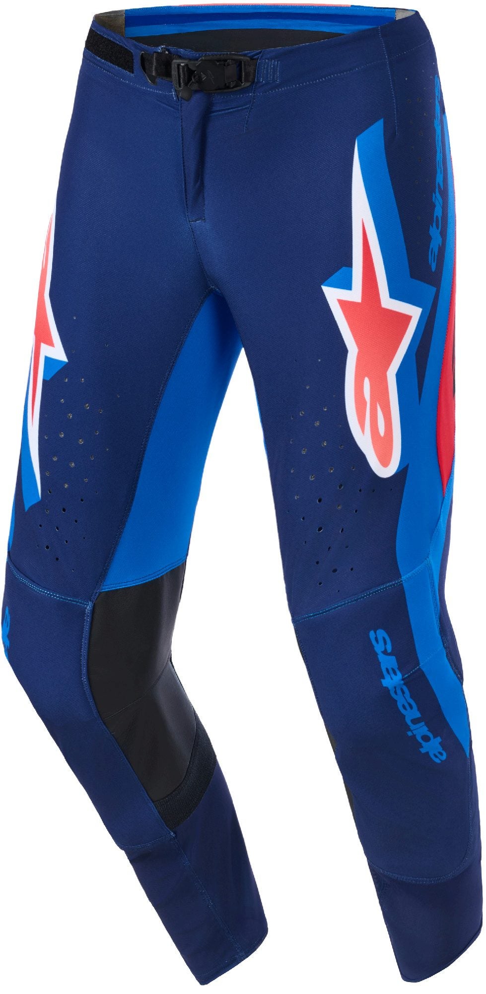 Alpinestars Supertech Vista Motocross Hose dunkelblau/blau 40 Abbildung 1