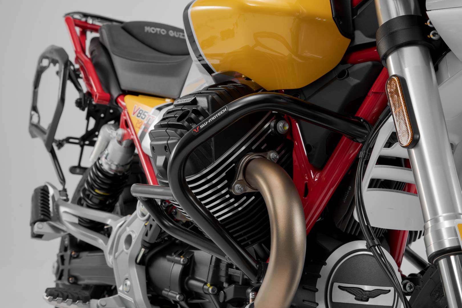 SW-Motech Crash bar - Negru. Moto Guzzi V85 TT/Travel/Strada (19-). Figura 3