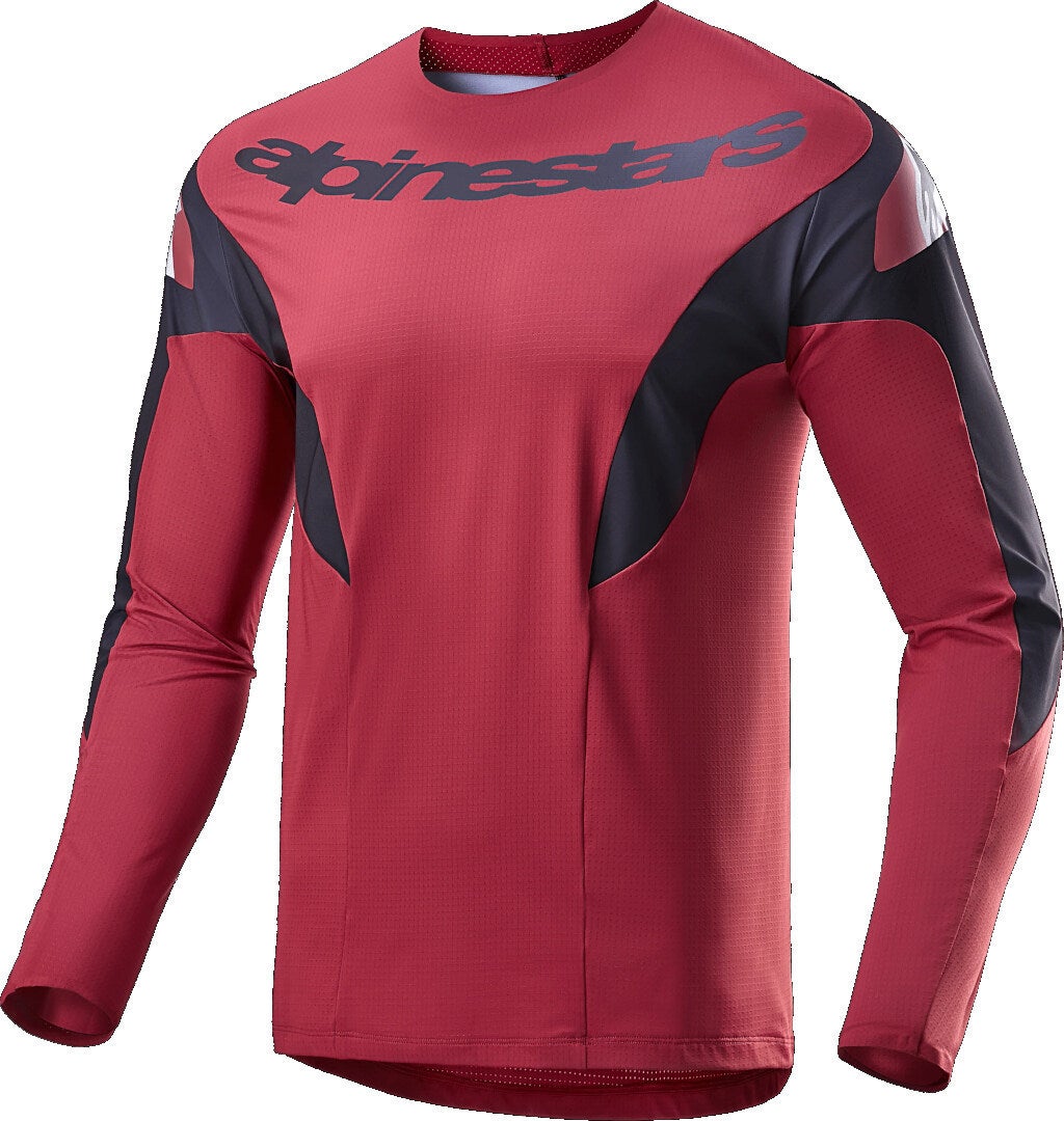 Alpinestars A-Supra Race Langarm Jersey burgunderrot L Abbildung 1