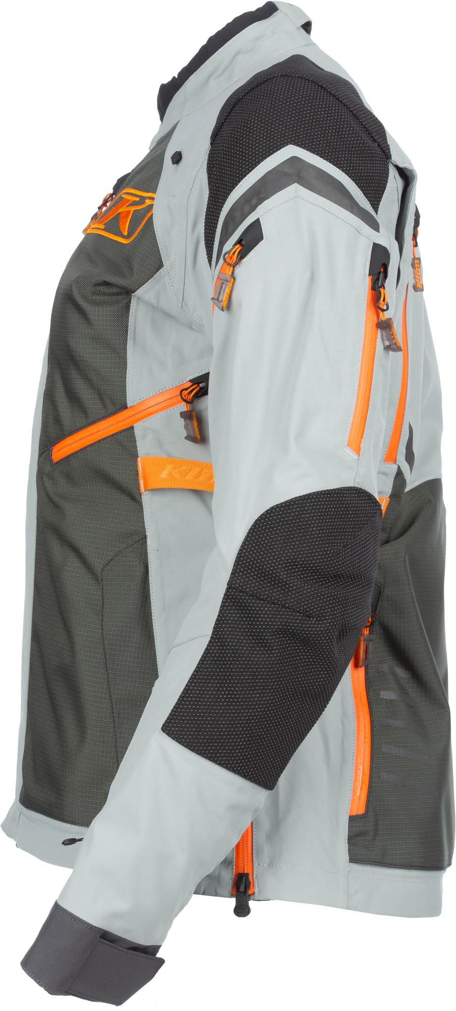 Klim Artemis Rogue Gore-Tex Dames motorfiets textieljas grijs/oranje S Figuur 3