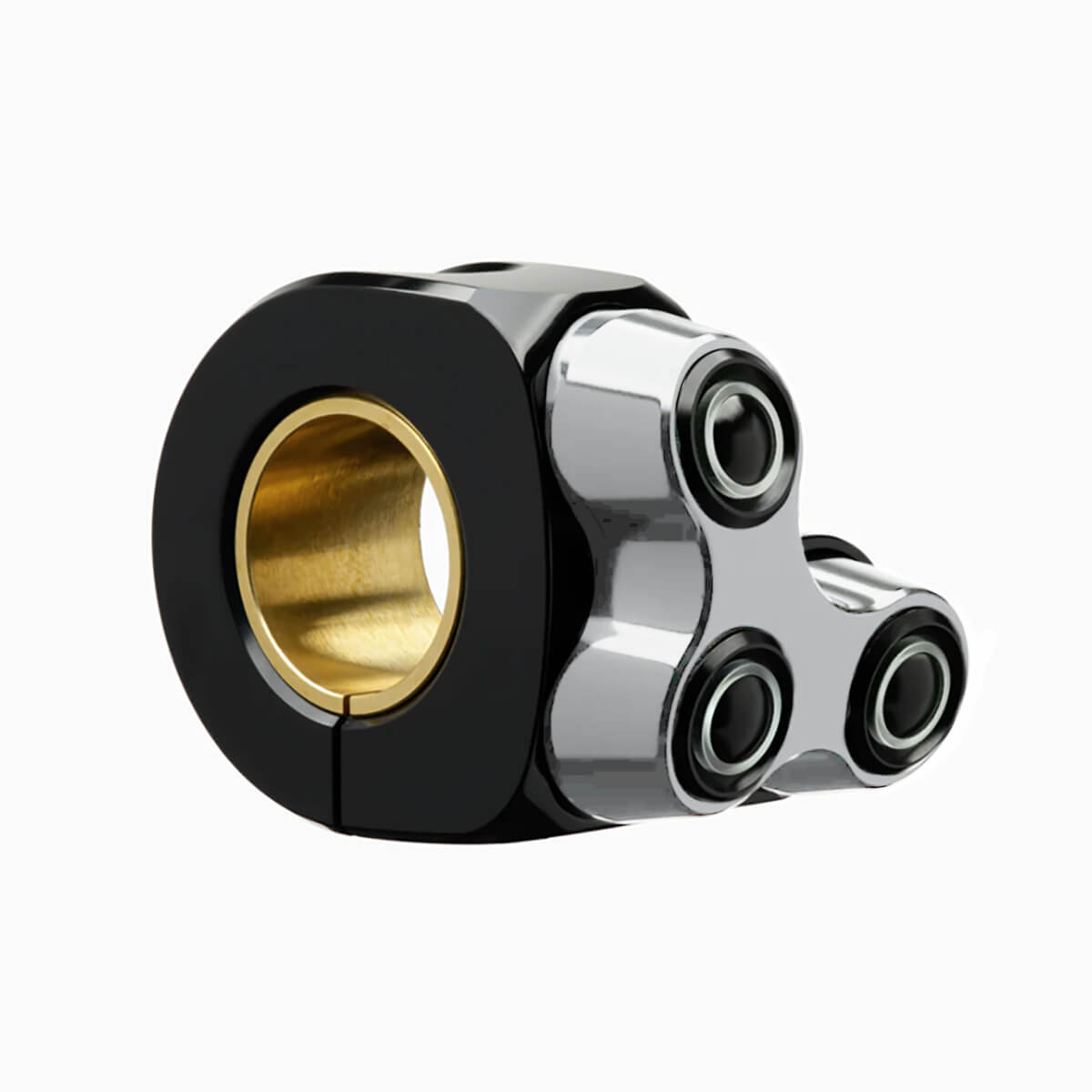 motogadget mo.switch basic LED Tasterarmatur Silver 3 buttons on the left Figure 1