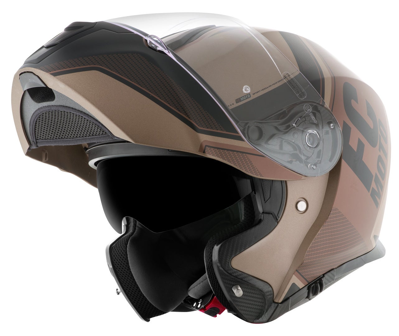 FC-Moto Novo Circuit Helmet brown/black M (57/58) Figure 2