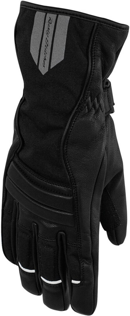 Rusty Stitches Bianca Waterproof Ladies Motorcycle Gloves black L Figure 1