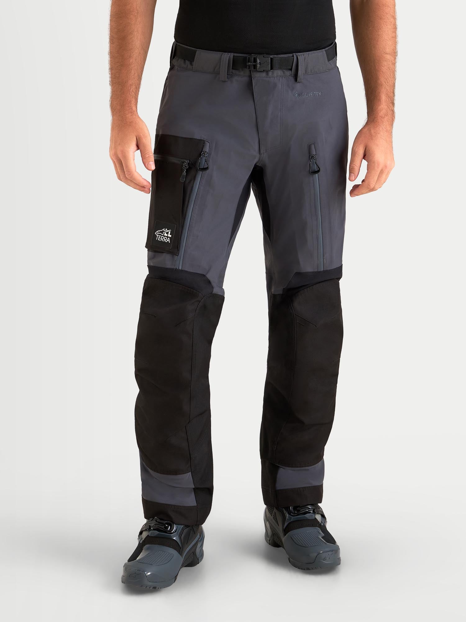 Alpinestars Arenis Gore-Tex waterproof Motorcycle Textile Pants black/dark grey S Figure 4