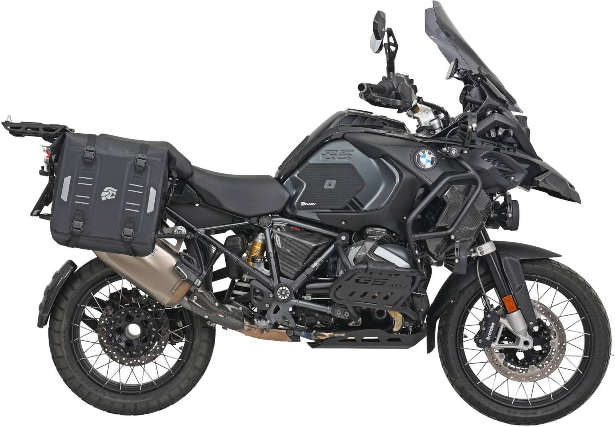FC-Moto Ever-ST 20 L Set de geantă de șa Negru de carbon Figura 6