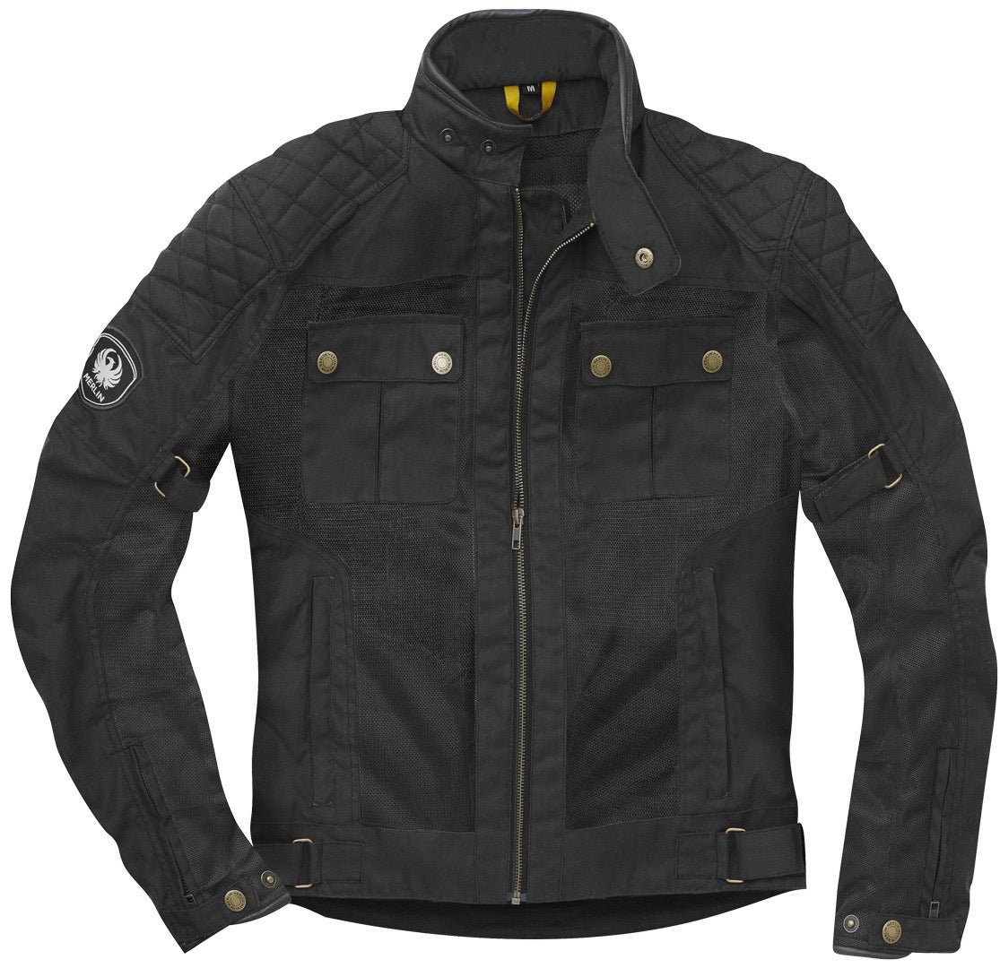 Merlin Shenstone Motorcycle Waxed Jacket black XL Figure 6