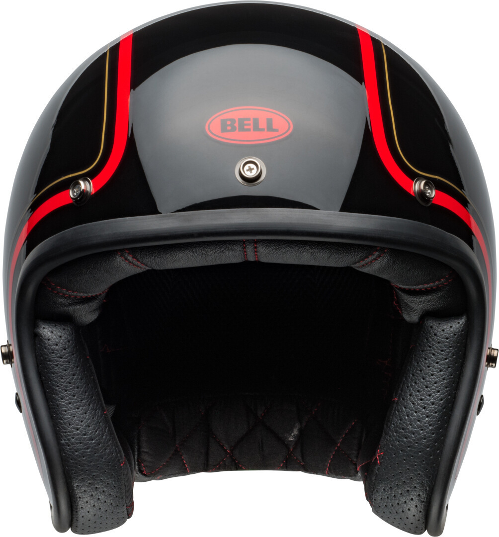 Bell Custom 500 Chief 제트 헬멧 검정/빨강 L (59/60) 그림 2