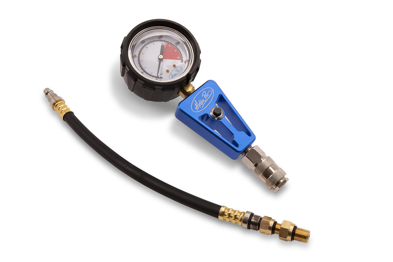MOTION PRO Testador de compressão com adaptadores de 10,12 e 14 mm Figura 1