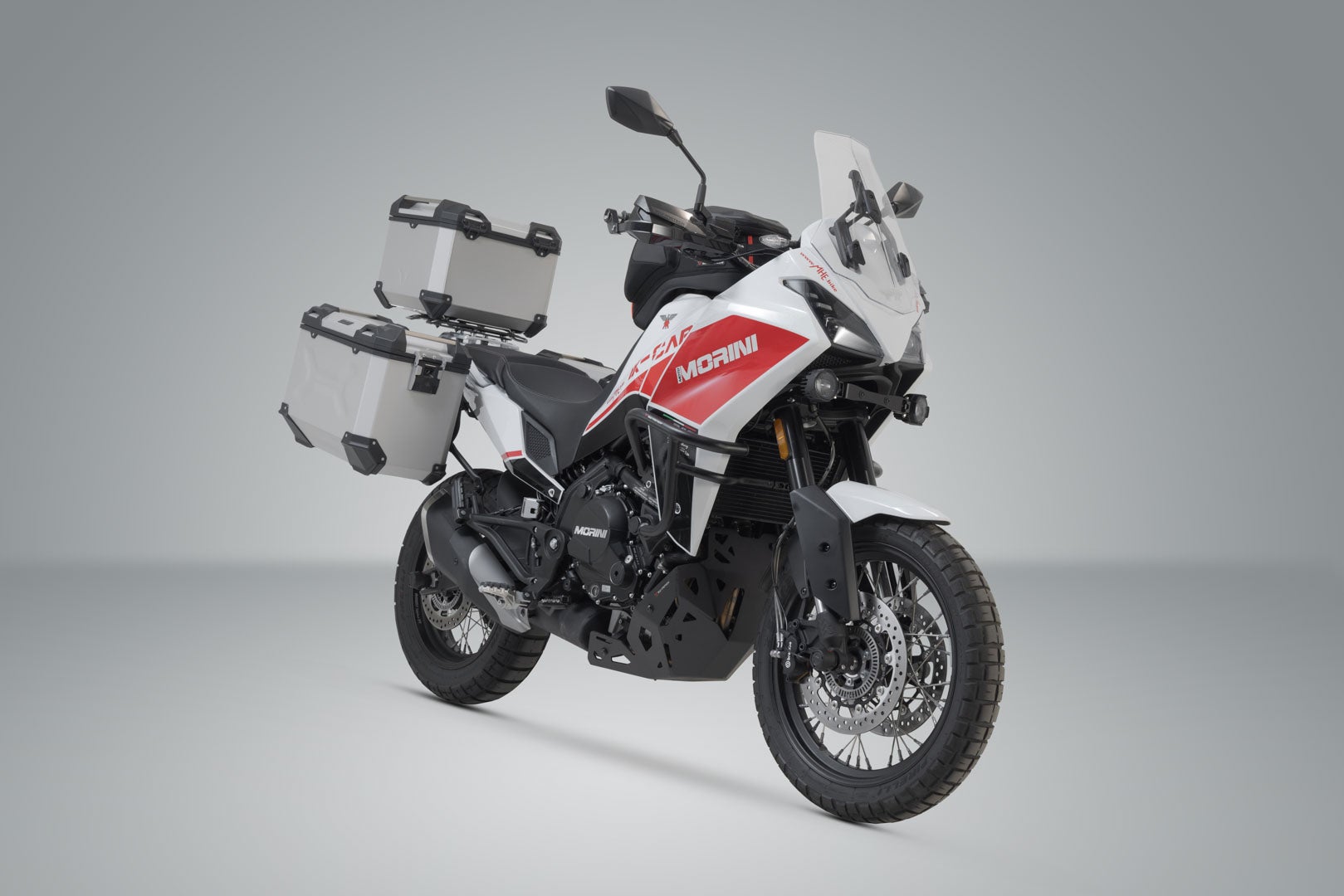 SW-Motech Adventure set TRAX ADV - Silver. Moto Morini X-Cape (21-). Figure 2