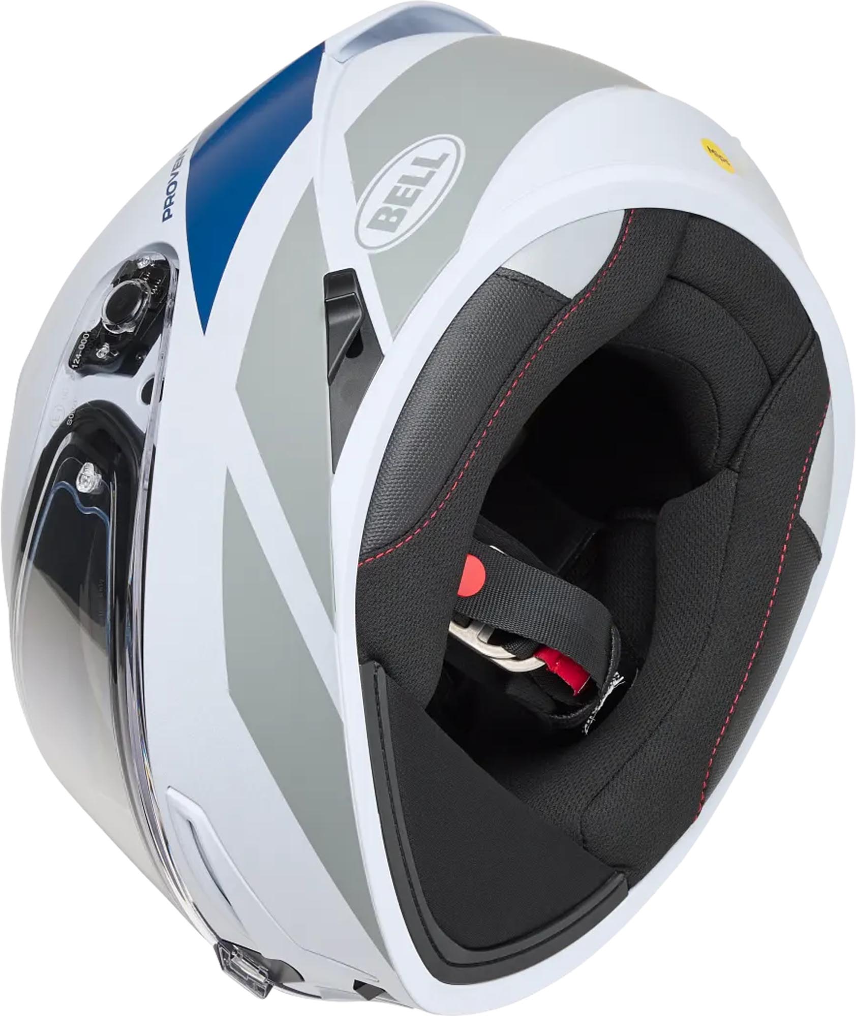 Bell Lithium MIPS Tech Helm weiß/grau L (59/60) Abbildung 6