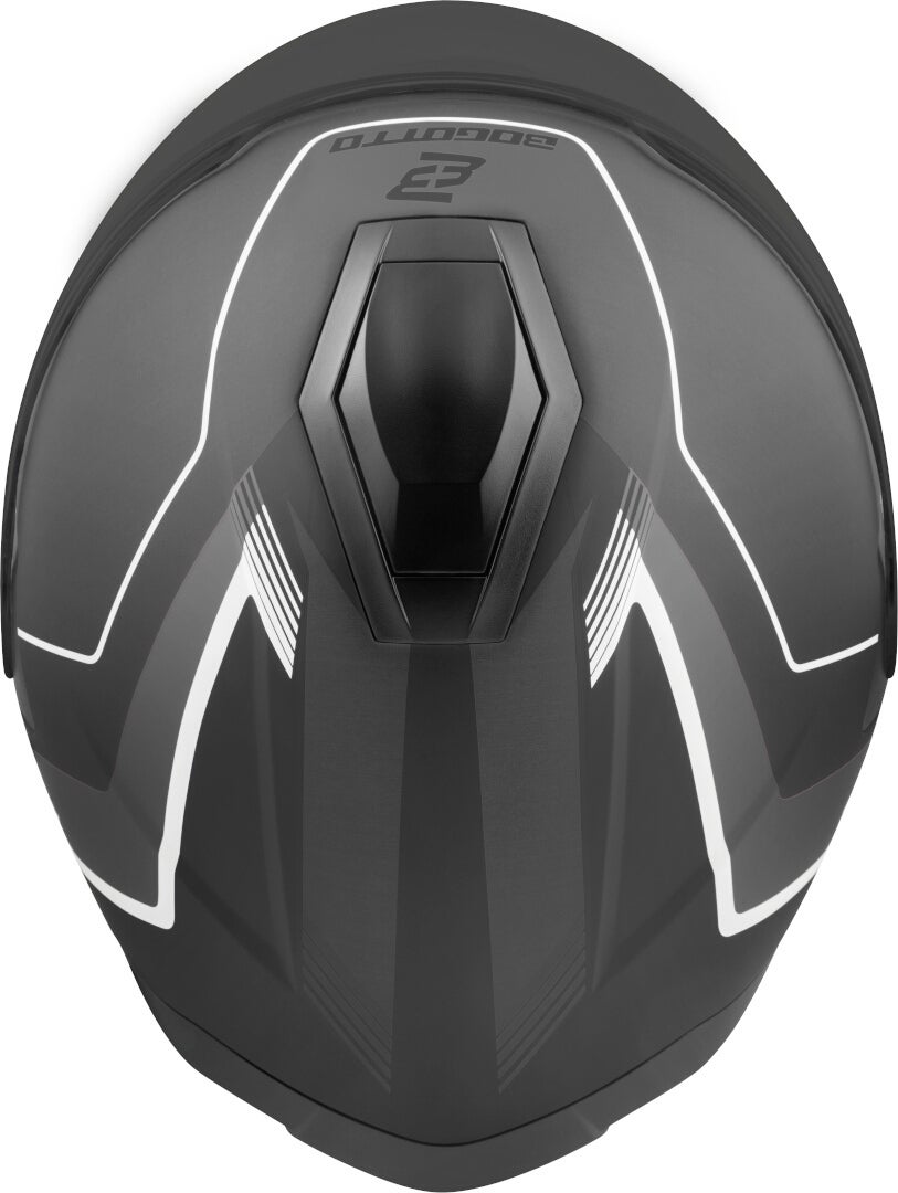 Side view of Bogotto H586 BT Illus Bluetooth Jet Helmet