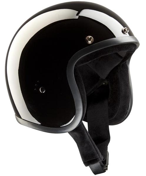 Bandit Jet Black Capacete do jato Artigo principal Figura 1