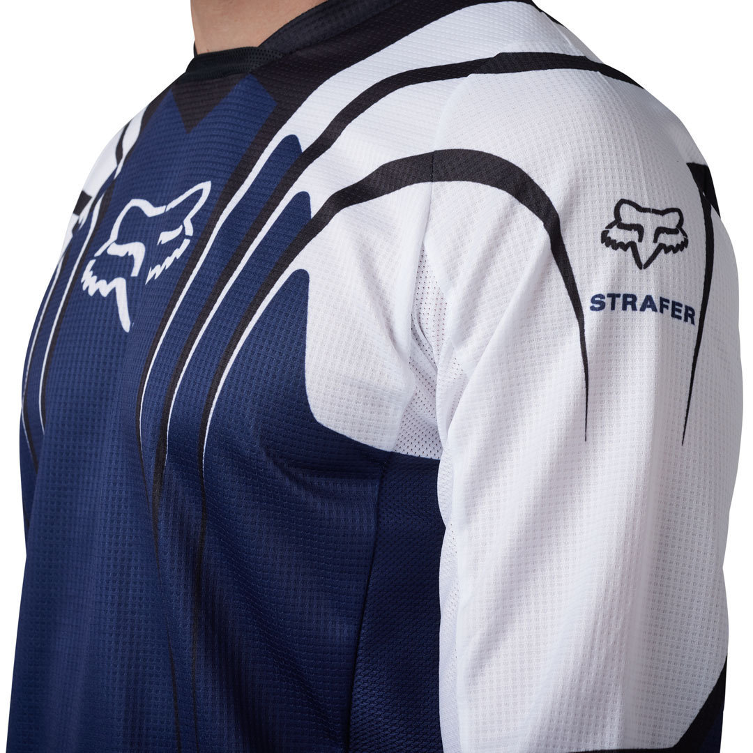 FOX 180 GOAT Strafer Motocross Jersey blau L Abbildung 3