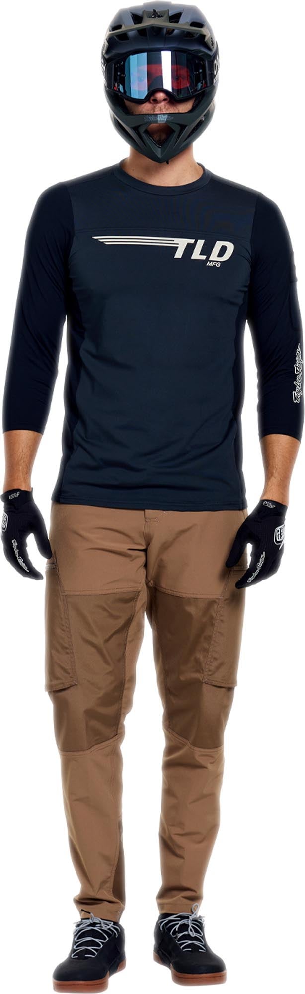 Troy Lee Designs Ruckus Ride Wings 3/4 Bicycle Jersey dark blue L Figure 11