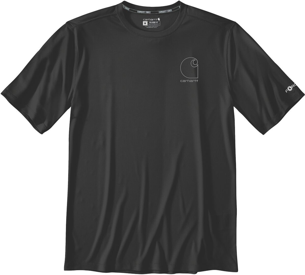 Carhartt Force Sun Defender™ Short-Sleeve Logo Graphic Functioneel T-shirt Zwart XXL Figuur 1