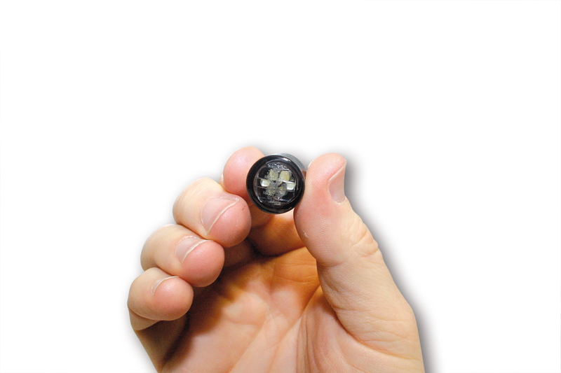 HIGHSIDER Smart Micro Pin LED-indikatormodul Lins rökt (par), bak Figur 5