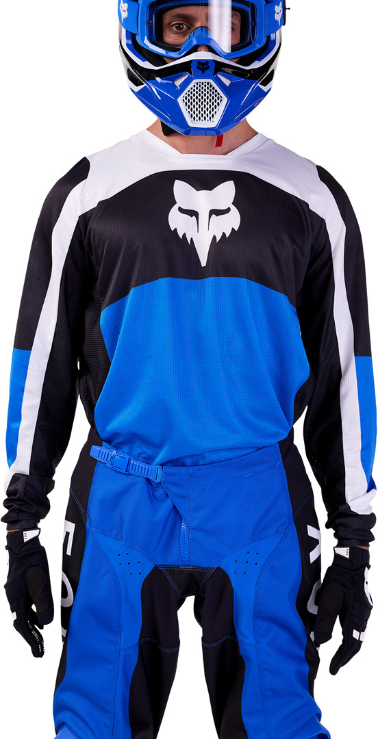 FOX 180 Nitro Motocross Jersey blau S Abbildung 4