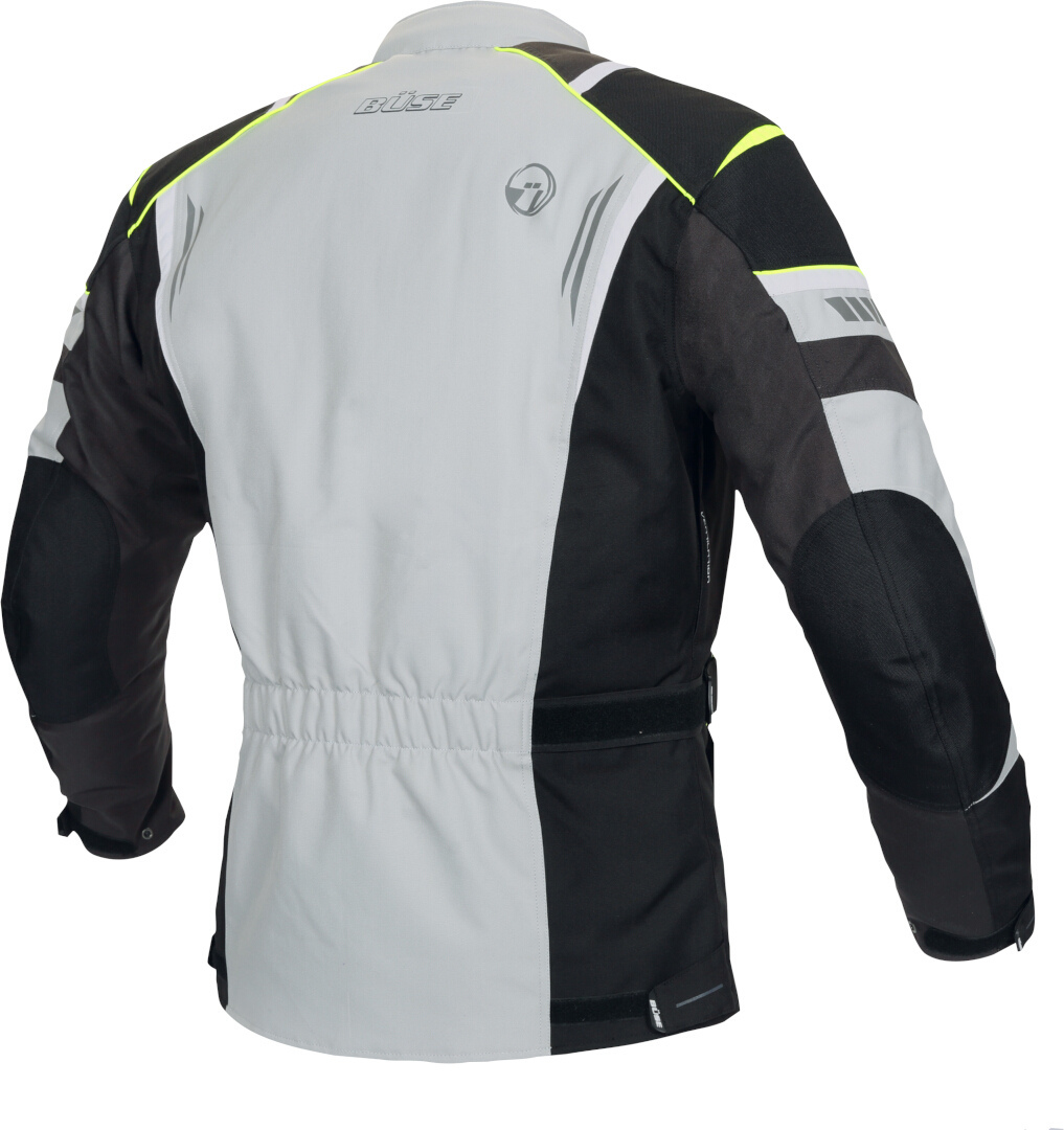 Büse Breno Pro Motorrad Textiljacke schwarz/hellgrau M Abbildung 2