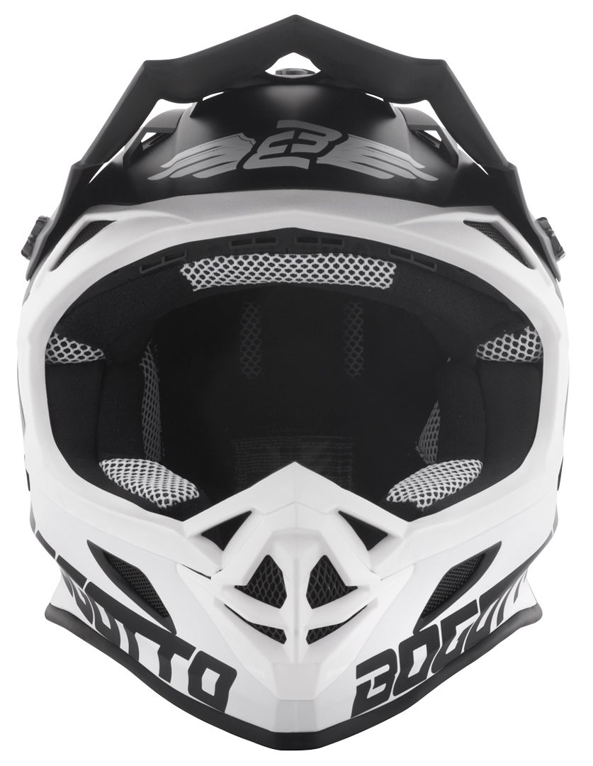 Bogotto V328 Camo Motocross Helm schwarz/weiß M Abbildung 3