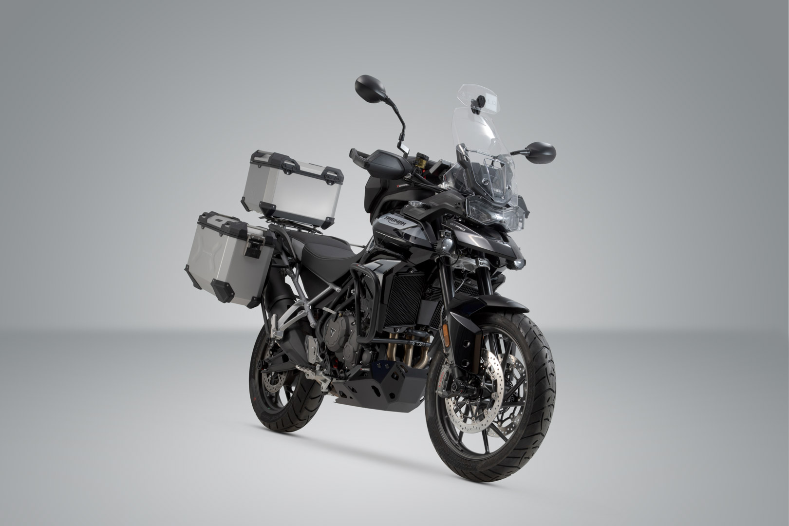 Setul de aventură SW-Motech TRAX ADV - Argint. Triumph Tiger 900/GT/Rally/Pro (19-23). Figura 2