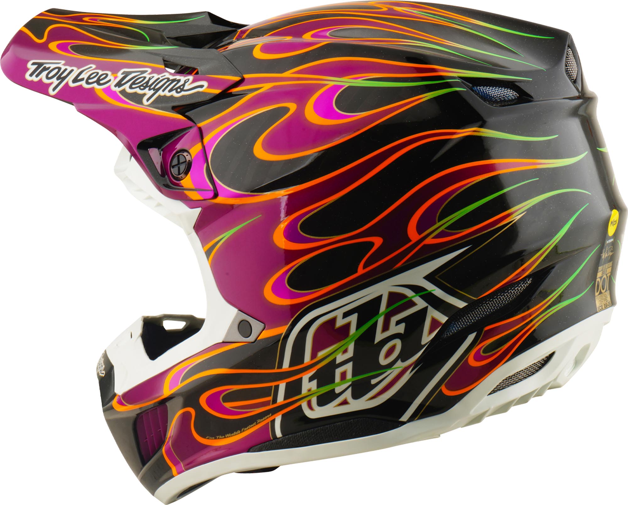 Troy Lee Designs SE5 Carbon MIPS Torched Casco da motocross L (58/59) Figura 6