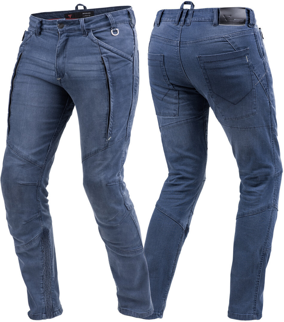 SHIMA Ghost Jeans Moto blu 34 Figura 3
