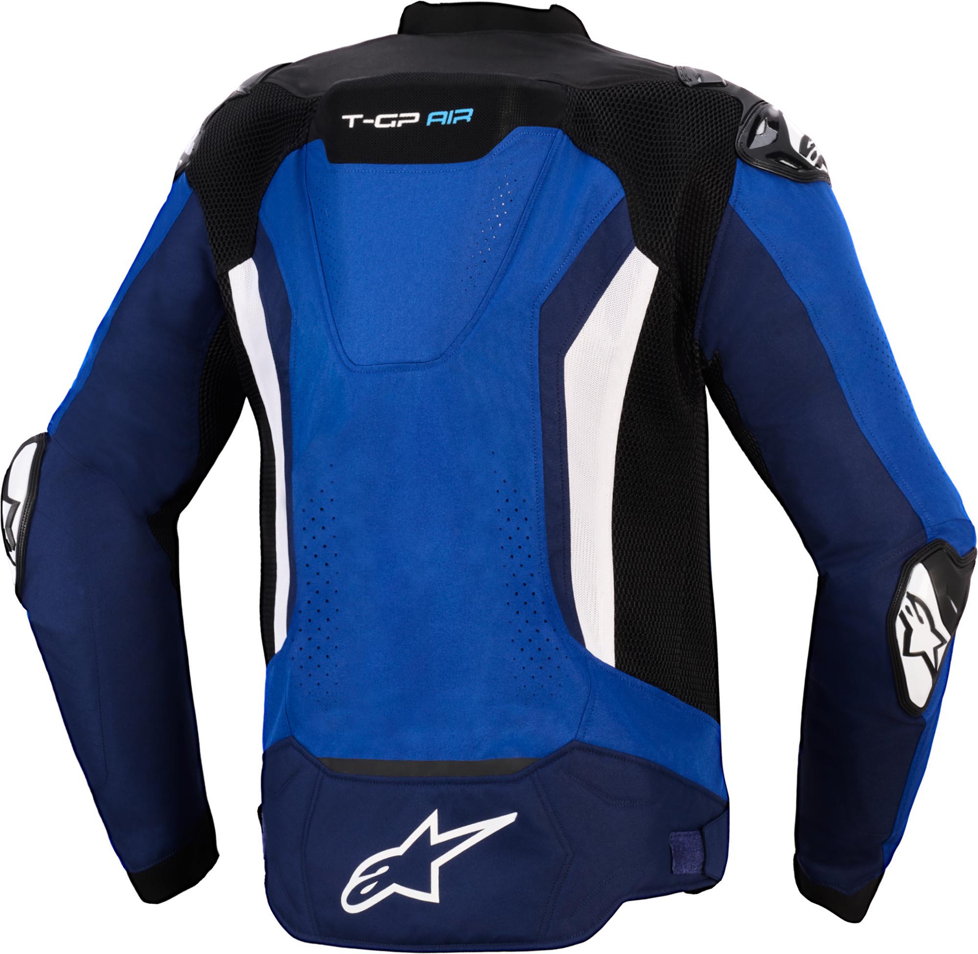Alpinestars T-GP Air perforated Motorcycle Textile Jacket blue/navy/white L Figure 2