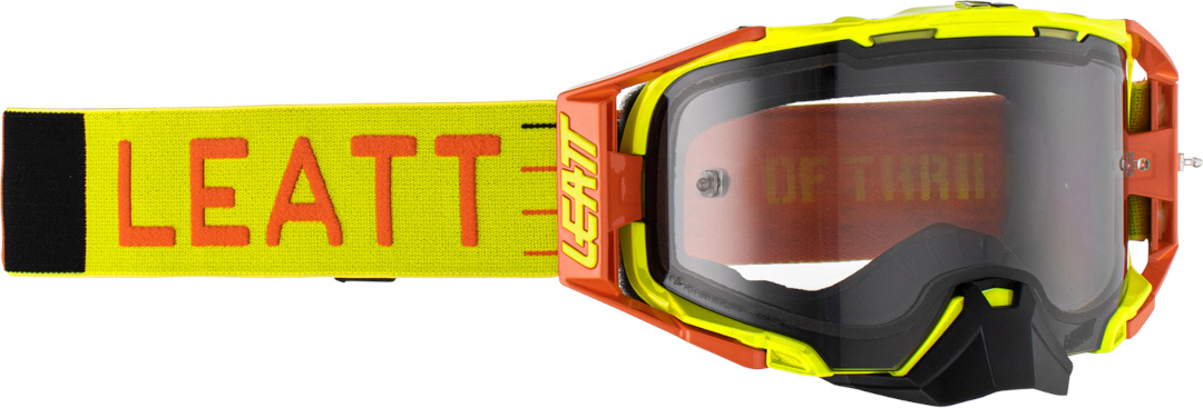 Leatt Velocity 6.5 Light Ochelari de motocross galben/portocaliu Figura 1