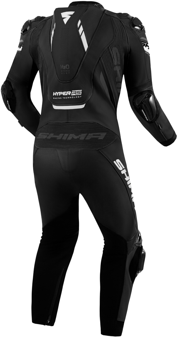 Side view of SHIMA Hyper RS perforated One Piece Motorcycle Leather Suit