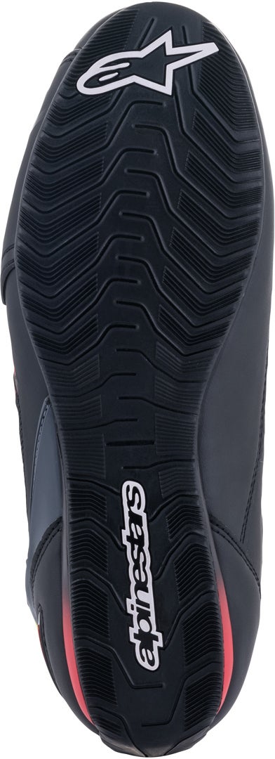Alpinestars Faster 3 Rideknit Motorcykel sko sort/rød/gul 11,5 (45) Figur 2