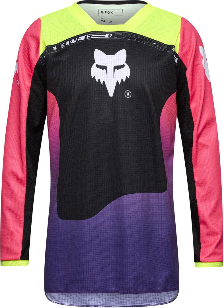 FOX 180 Elevated Jugend Motocross Jersey pink YM Abbildung 1
