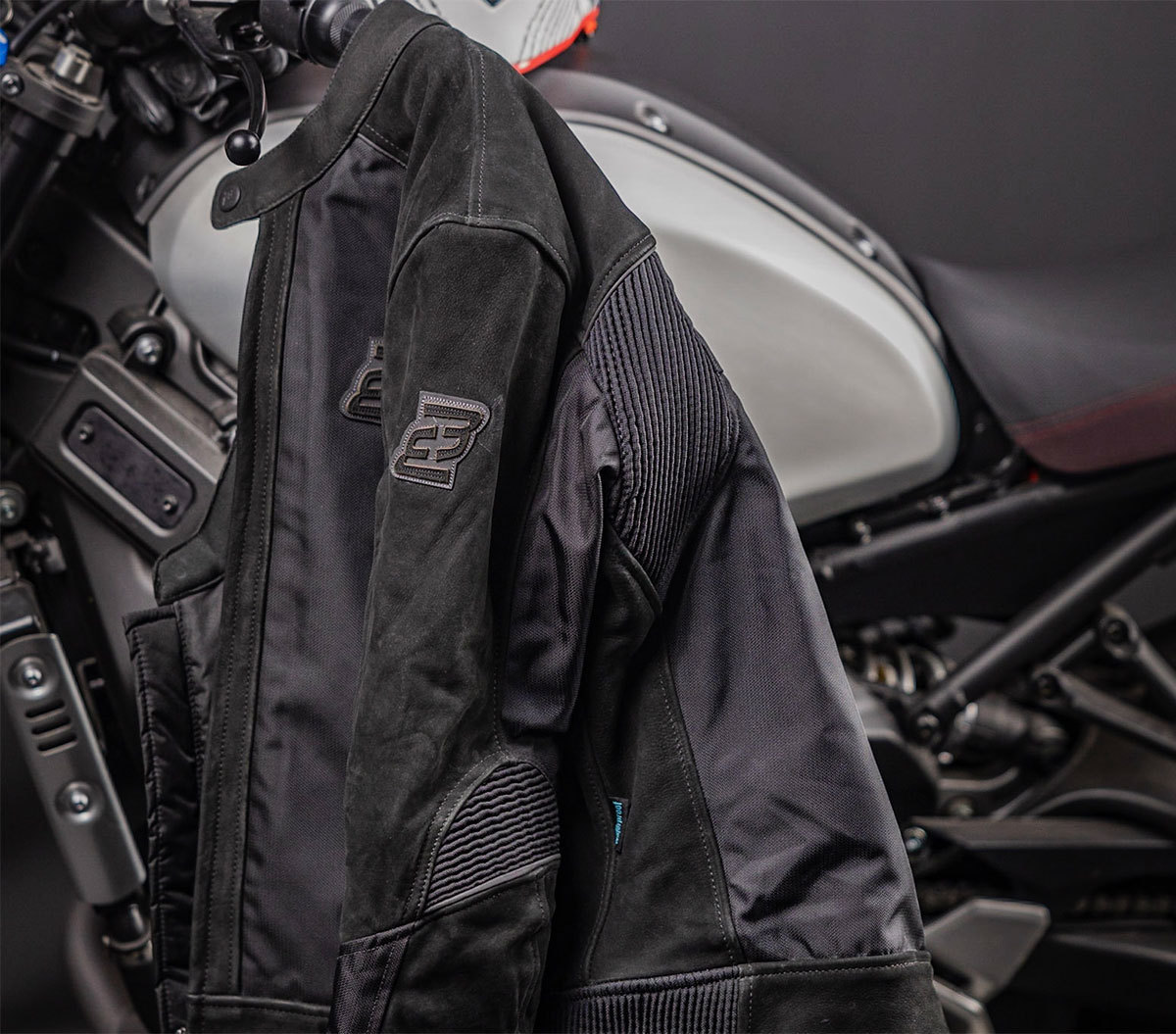 Bogotto Tek-M waterproof Motorcycle Leather- / Textile Jacket L Figure 7