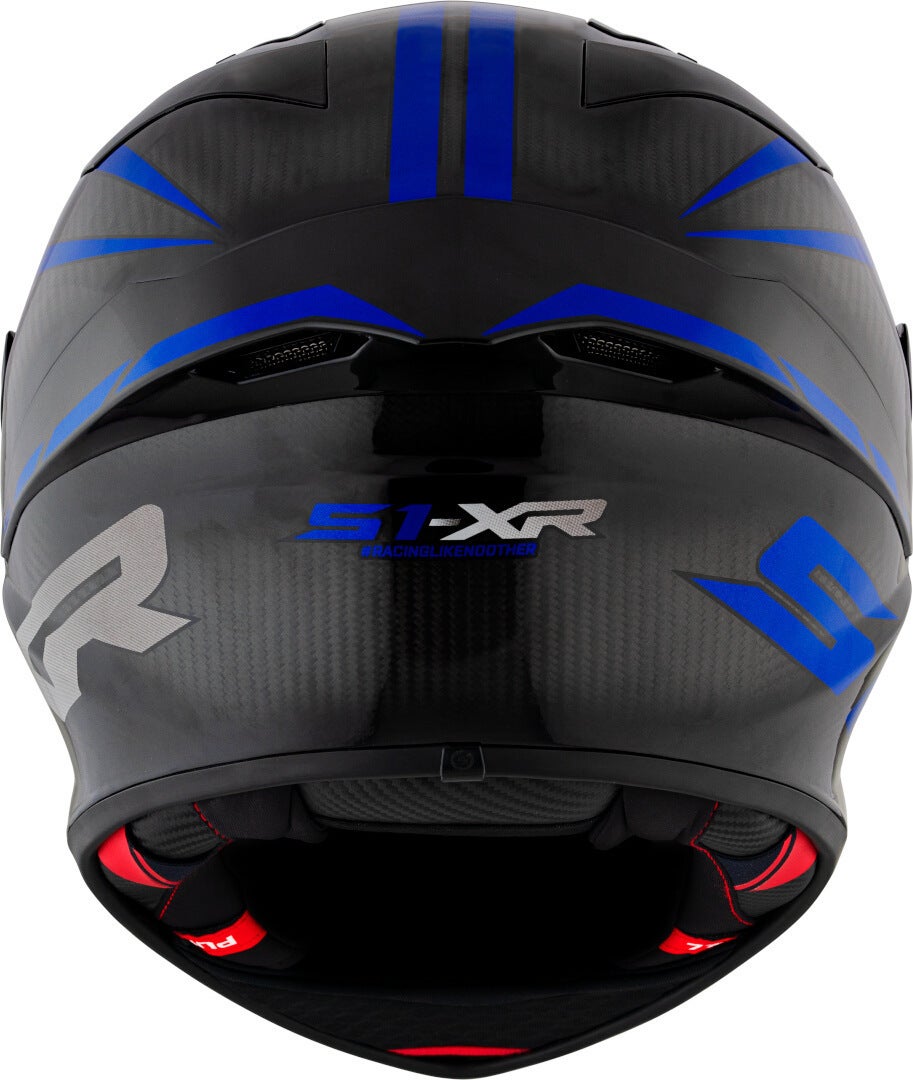 Suomy S1-XR GP Carbon Hypersonic E06 Přilba černá/modrá XL (61/62) Obrázek 5