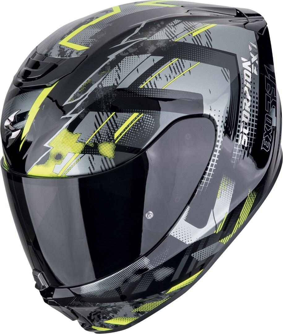 scorpion exo 1400 air sylex helmet EXO-ST1400 Evo Carbon Hex Matte Grey / Large with key enhancements for a refined riding experience Scorpion EXO-391 Clutter Helmet