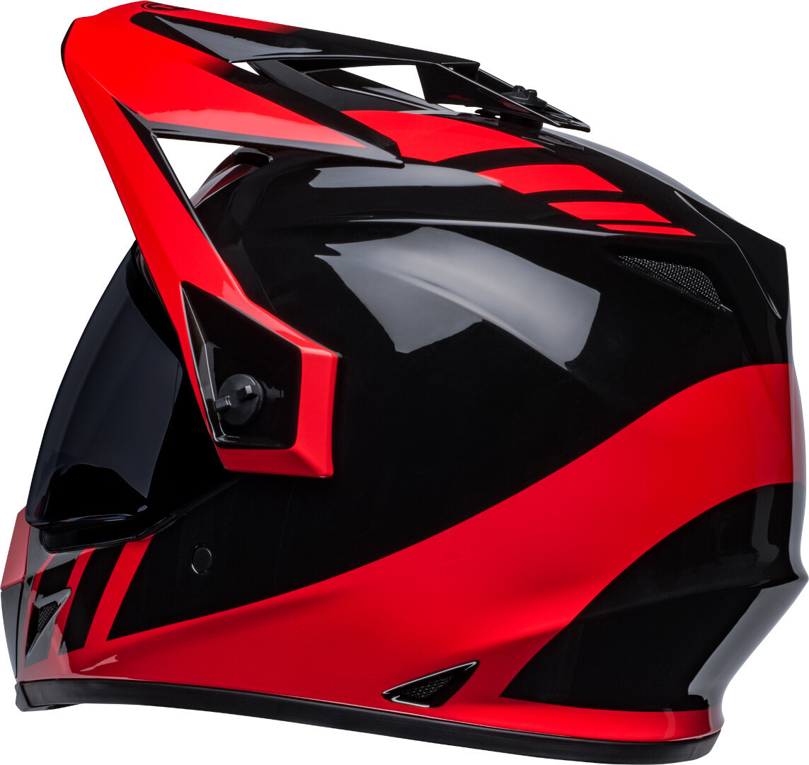 Bell MX-9 Adventure MIPS Dash Cască de motocross Negru/Roșu M Figura 9