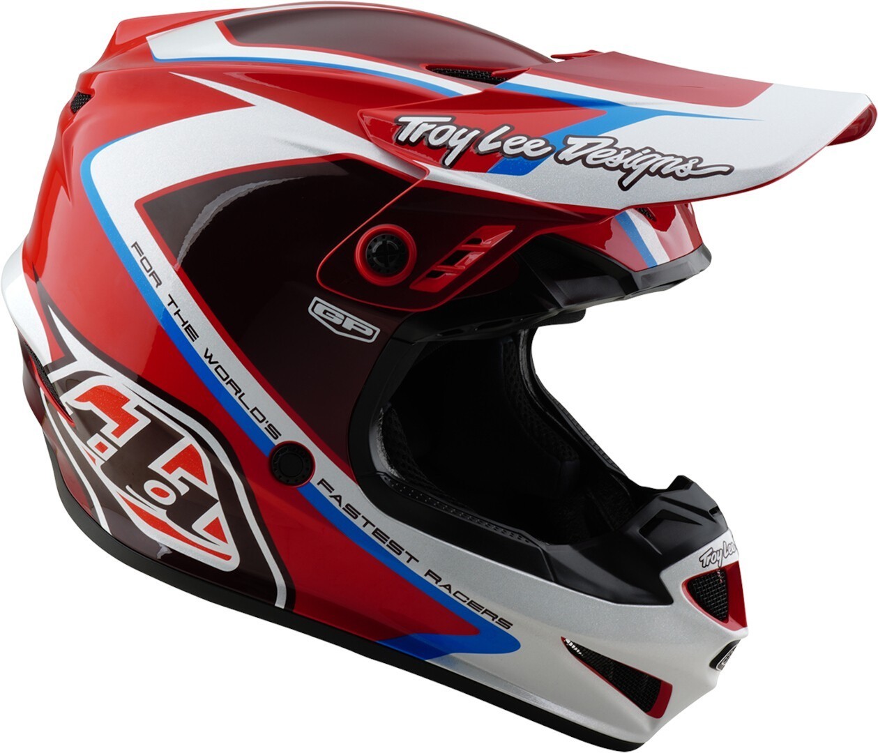 Troy Lee Designs GP Shutter Cască de motocross roșu L (58/59) Figura 7