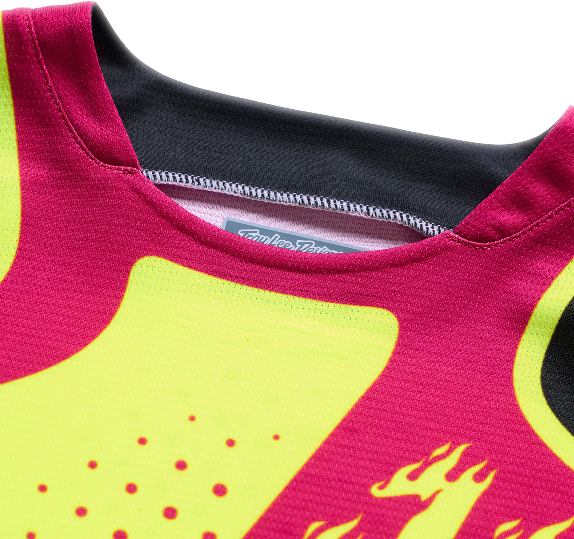 Troy Lee Designs GP Pro Roller Ungdoms motocrosstrøje gul/magenta L Figur 8