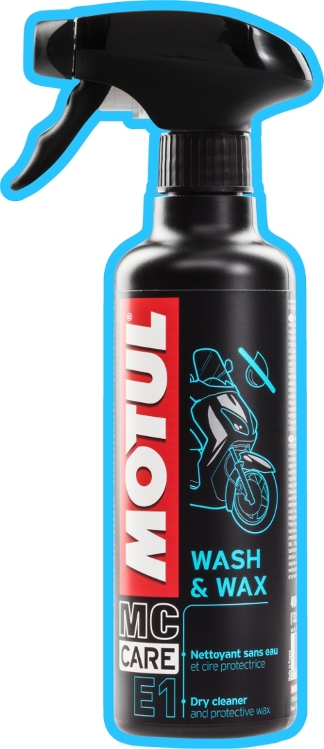 MOTUL MC Care E1 Wash And Wax Spray pentru curățătorie uscată 400 ml Figura 1