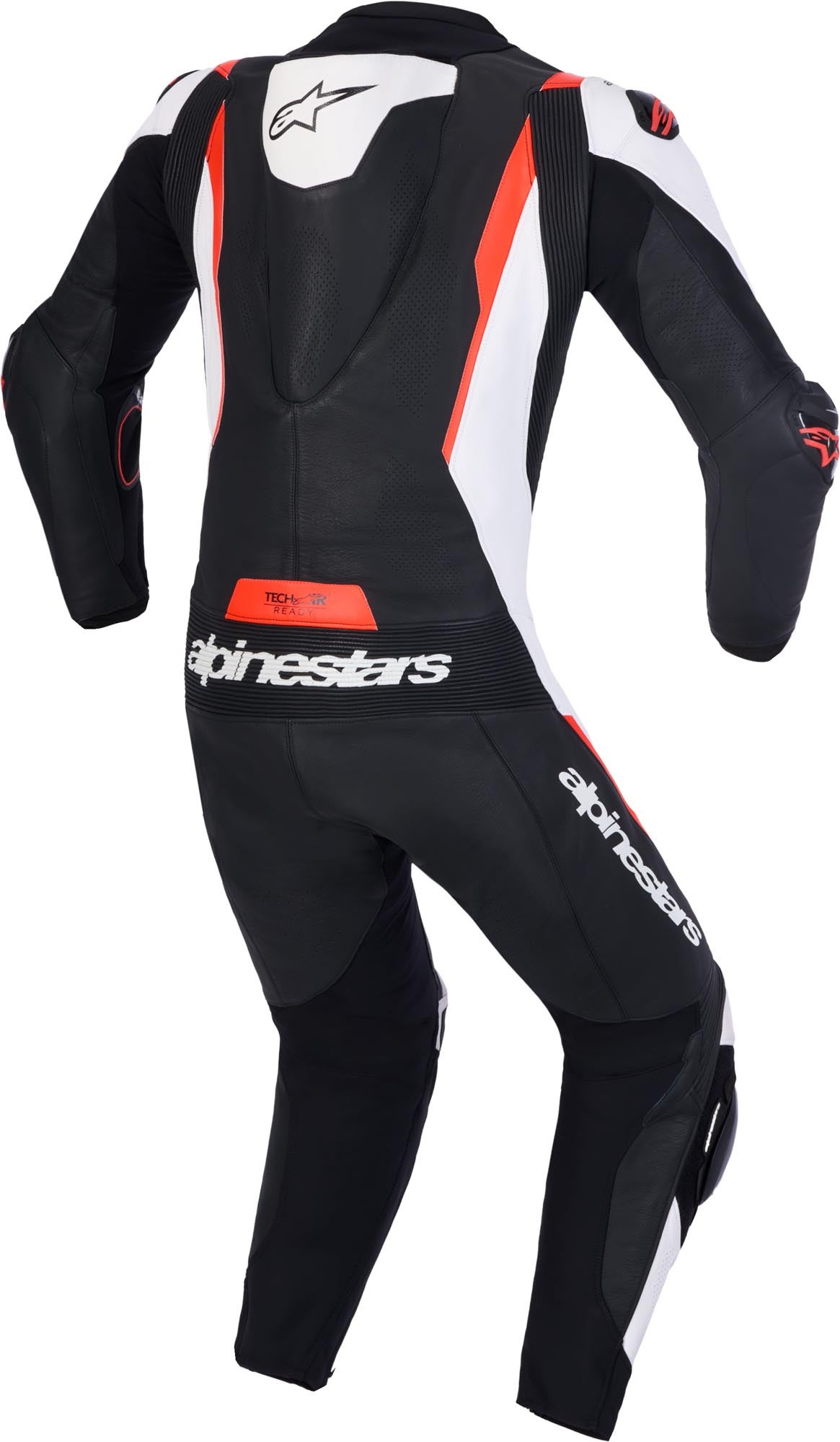Alpinestars Missile V3 1-Piece Motorcycle Leather Suit black/white/red 48 Figure 2