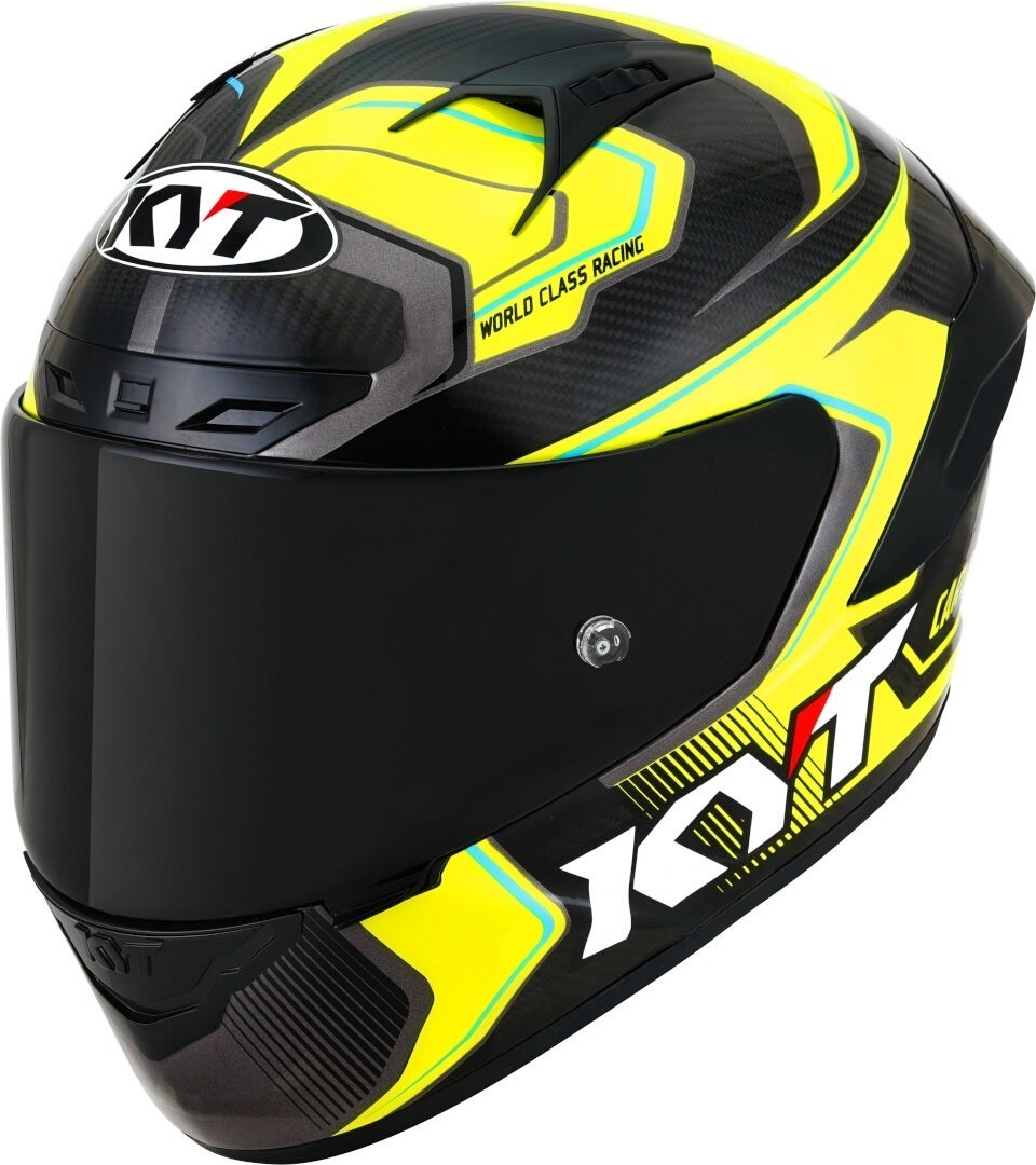 KYT NZ Race Carbon Competition Helmet yellow S (55/56) Figure 1