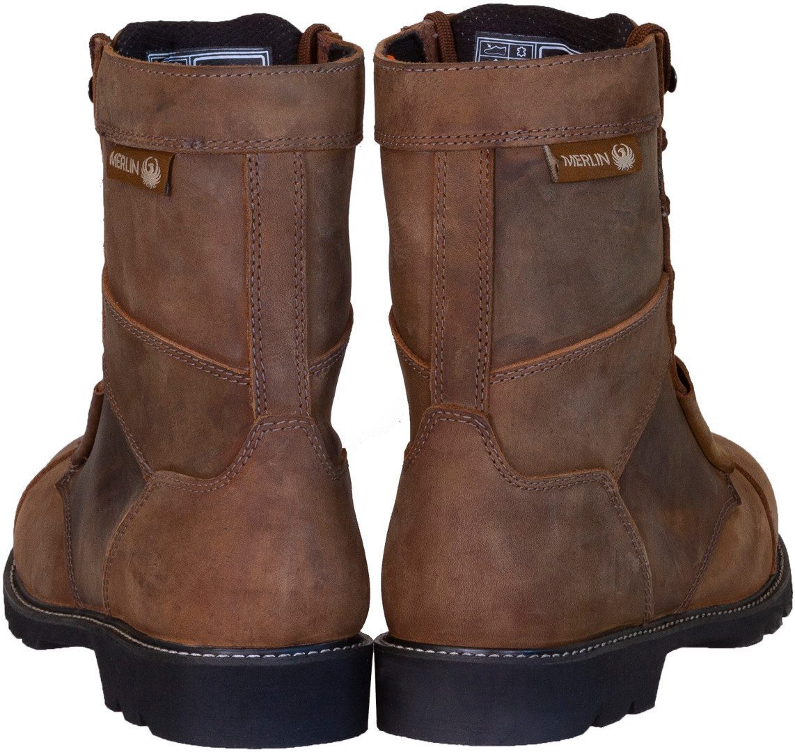 Merlin Bandit D3O Bottes de moto imperméables Marron 46 Figure 3