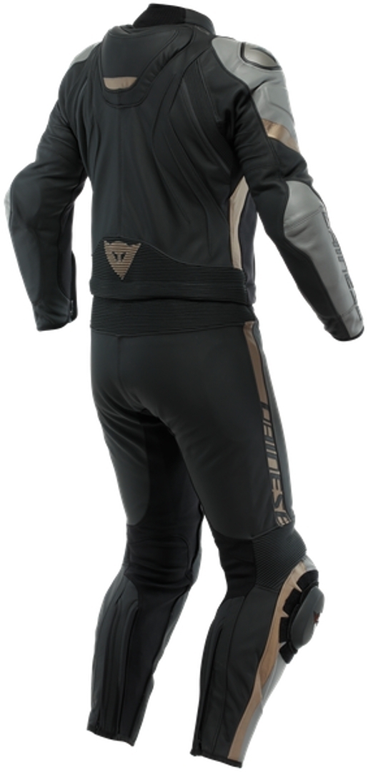 Dainese Avro 4 Costum de piele de motocicletă în două piese Negru/gri 48 Figura 11