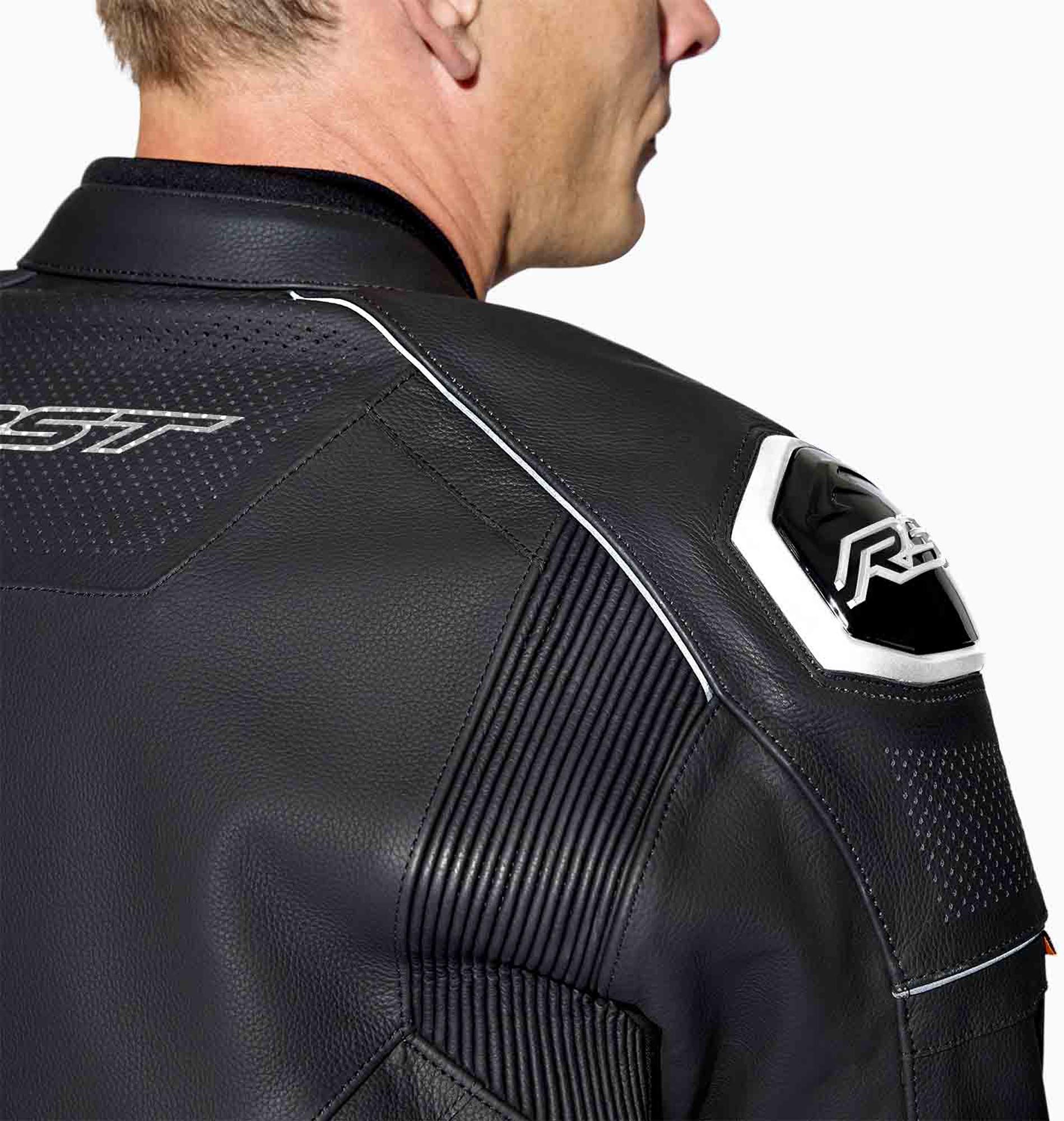 RST S1 D3O perforierte Motorrad Lederjacke schwarz/weiß 56 Abbildung 7