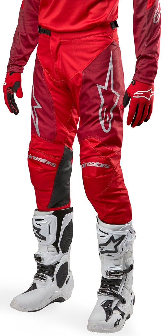 Alpinestars Racer Hoen Motocross Hose rot 36 Abbildung 2